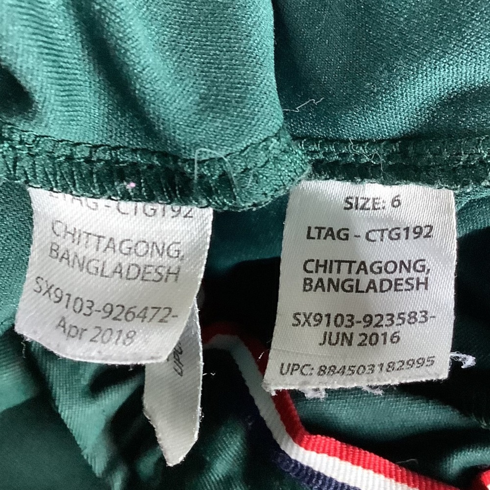 2 Pcs French Toast Skirt Girls 6 Green Uniform Pleated Skort School Preppy - Picture 5 of 16